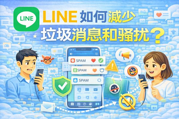 LINE 如何减少垃圾消息和骚扰？